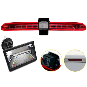 InCarTec CK-CIT-01 Vauxhall High Level Brake Light Camera And Monitor Kit