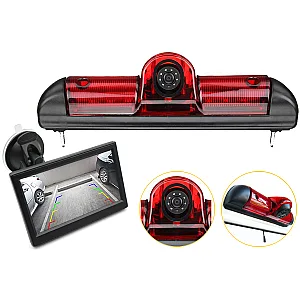 InCarTec CK-DUC-01 Fiat Ducato High Level Brake Light Camera And Monitor Kit
