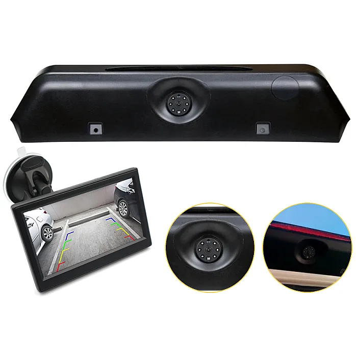 InCarTec CK-IVE-02 Iveco Daily High Level Brake Light Camera and Monitor Kit
