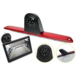 InCarTec CK-MBZ-01 Mercedes High Level Brake Light Camera And Monitor Kit