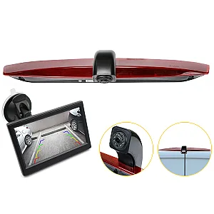 InCarTec CK-MBZ-04 Mercedes Vito Brake Light Camera And Monitor Kit (BARN DOORS)