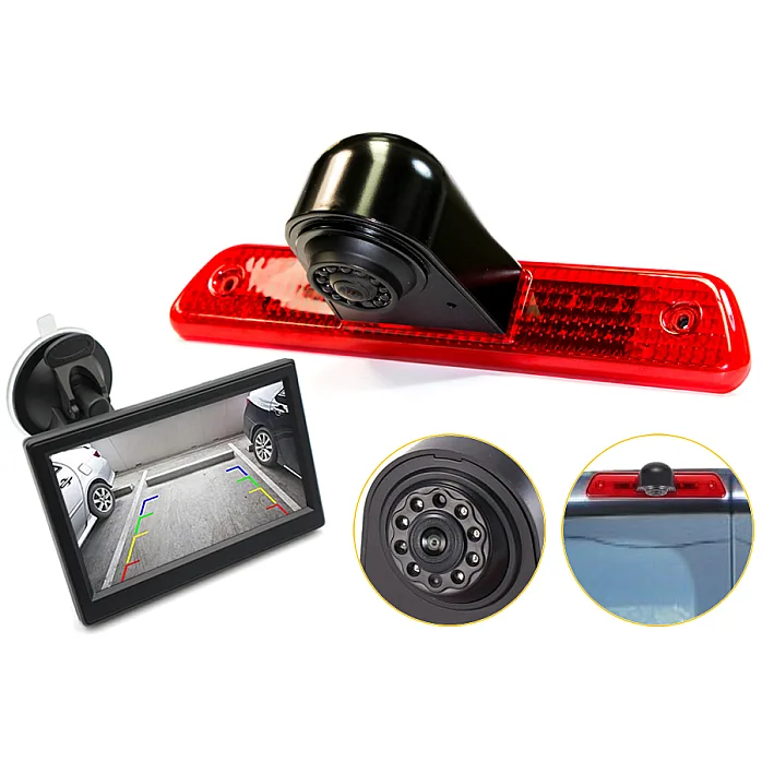 InCarTec CK-PUG-001 Peugeot Expert Brake Light Camera And Monitor Kit