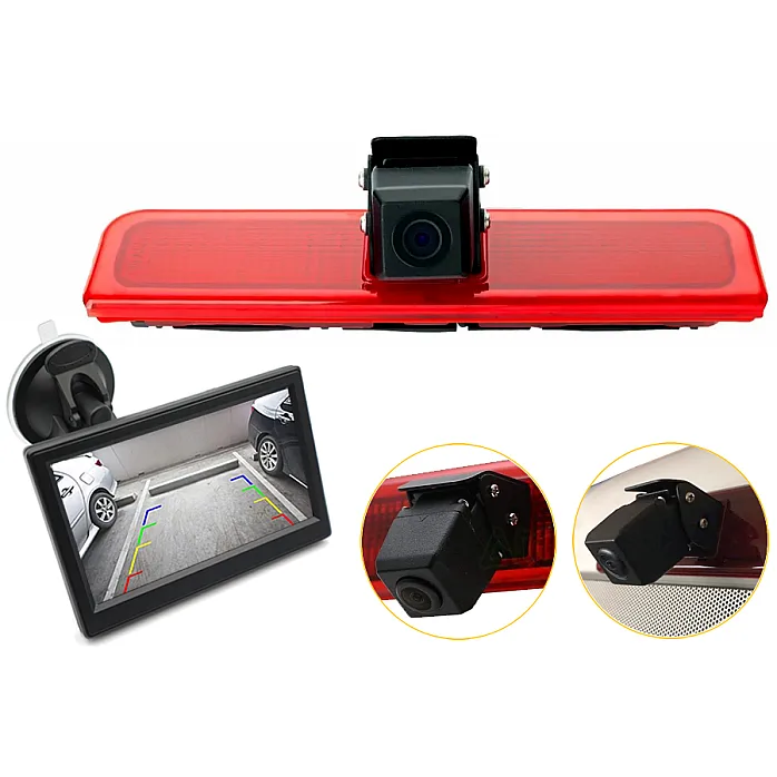 InCarTec CK-VW-001 Volkswagen Caddy Brake Light Camera And Monitor Kit