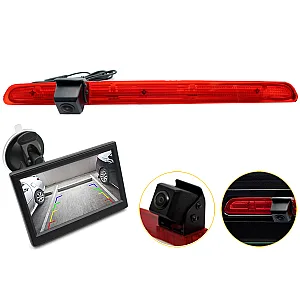 InCarTec CK-VW-005 VW Transporter T6 Brake Light Camera And Monitor Kit (TAIL LIFT DOOR)