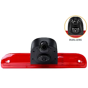 InCarTec Fiat Ducato Dual Lens High Level Brake Light Rear View Camera (NTSC)