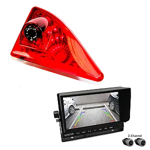 InCarTec Renault Master Brake Light Reverse Camera NTSC with Rear View Camera Monitor/Screen