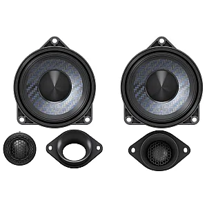 Alpine DP2-40C-B 4" (10cm) 2-Way Component Speakers Designed For BMW 3 and 4 Series