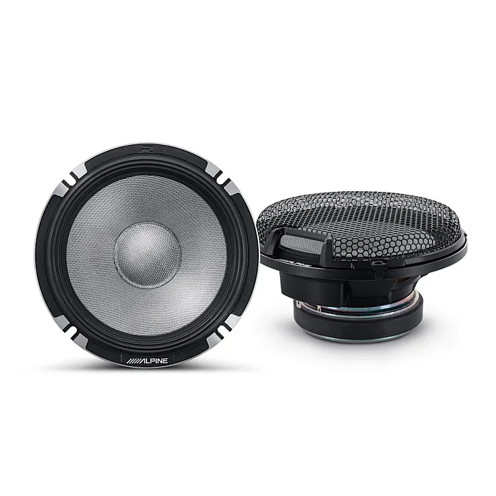 Alpine R2-S653 (16.5cm) 3-Way Component R-Series Pro Speaker Peak Power 300 Watts
