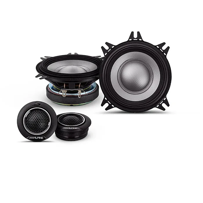 Alpine S2-S40C S-Series 10cm (4”) 2 Way Component Car Speakers