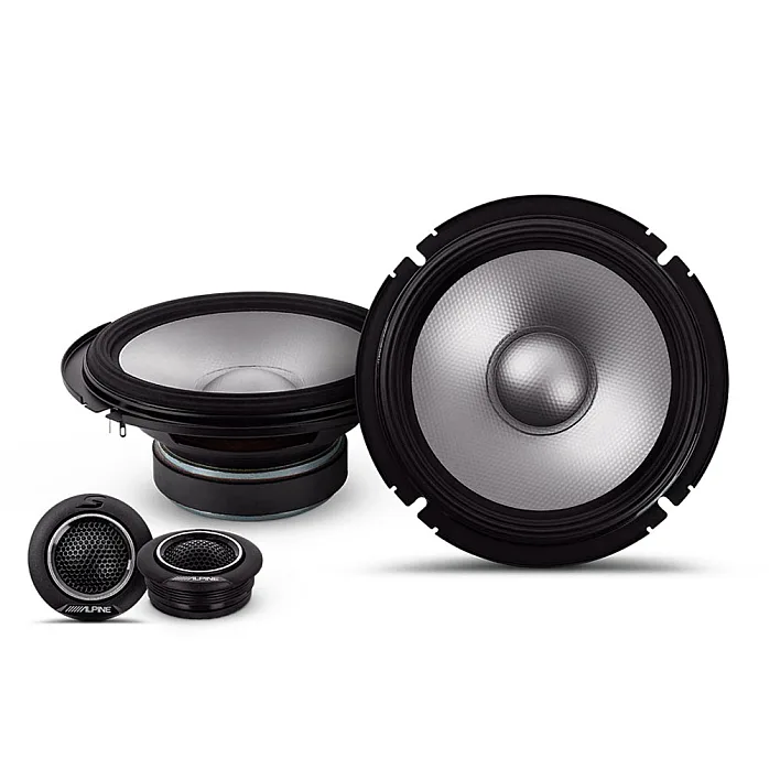 Alpine S2-S65C S-Series 16.5cm (6.5”) 2-Way Component Car Speakers