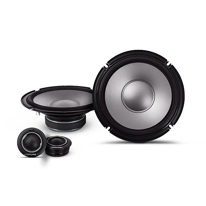 Alpine S2-S80C S-Series 20cm (8”) 2-Way Component Car Speakers