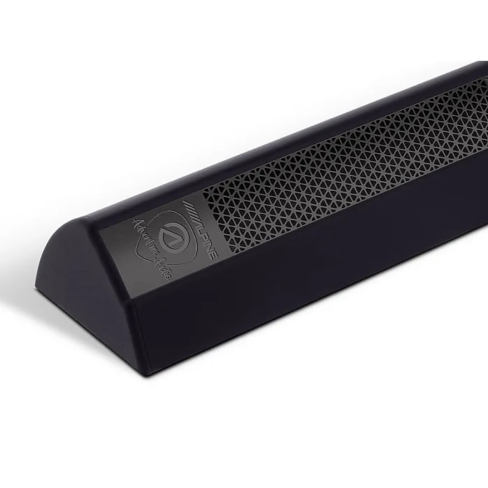 Alpine Adventure Audio SPC-L500SB 20" In-Cabin Surface-Mount Ultra Slim Speaker (Long / Black)