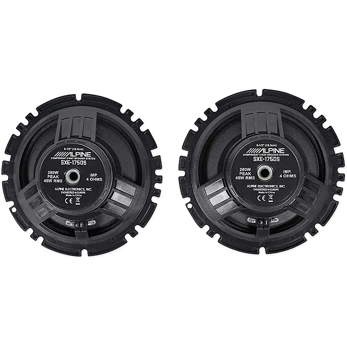 Alpine BMW 3 Series E46 1999 - 2005 Car Front Door and Rear Shelf Speakers Upgrade Kit