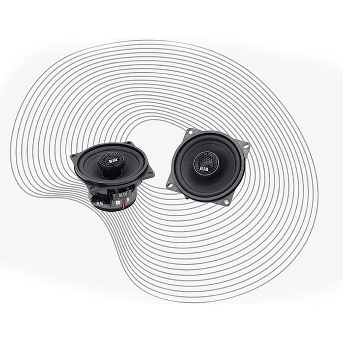 BLAM BL-100RFC 100mm 4" Hi-Efficiency 2-Way Coaxial Car Audio Speakers