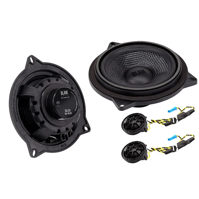 BLAM BL-BM100NS BLAM BMW and Mini 2-way 100 mm (4") Component Car Speakers (PAIR)