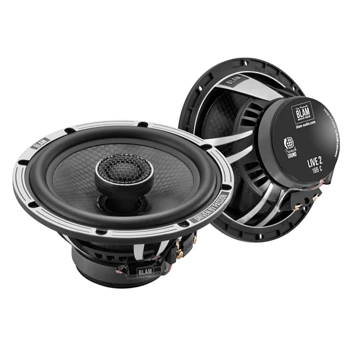 BLAM BL-L165-C 165mm (6.5") High Fidelity 140W Coaxial Speakers (PAIR)