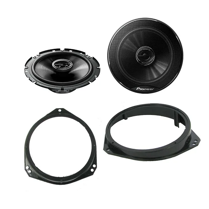 Renault Trafic 2001> 6.3/4" 17cm Front Door Speaker Upgrade Car Kit