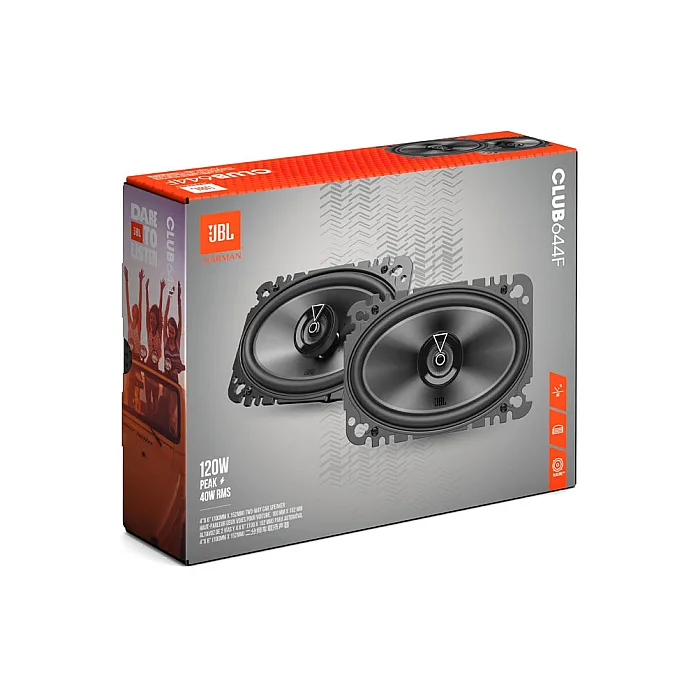 JBL CLUB 644F 4" x 6" 2-Way Car Speaker Set