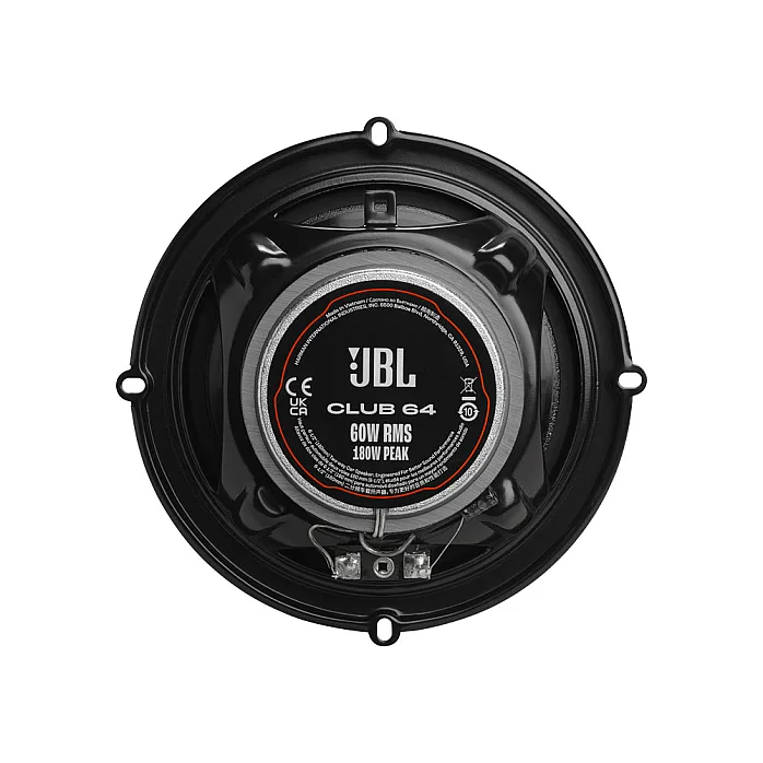 JBL Club 64 2 Way 6.5" Coaxial Car Speakers 360W
