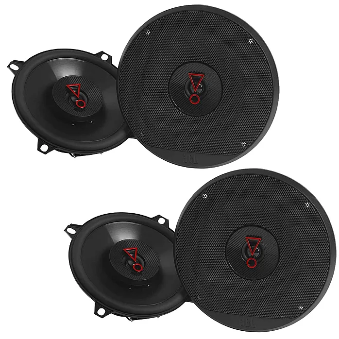 Renault Clio 2 1998 - 2005 13cm 5-1/4" Front Door, Rear Panel Speaker Upgrade Kit 