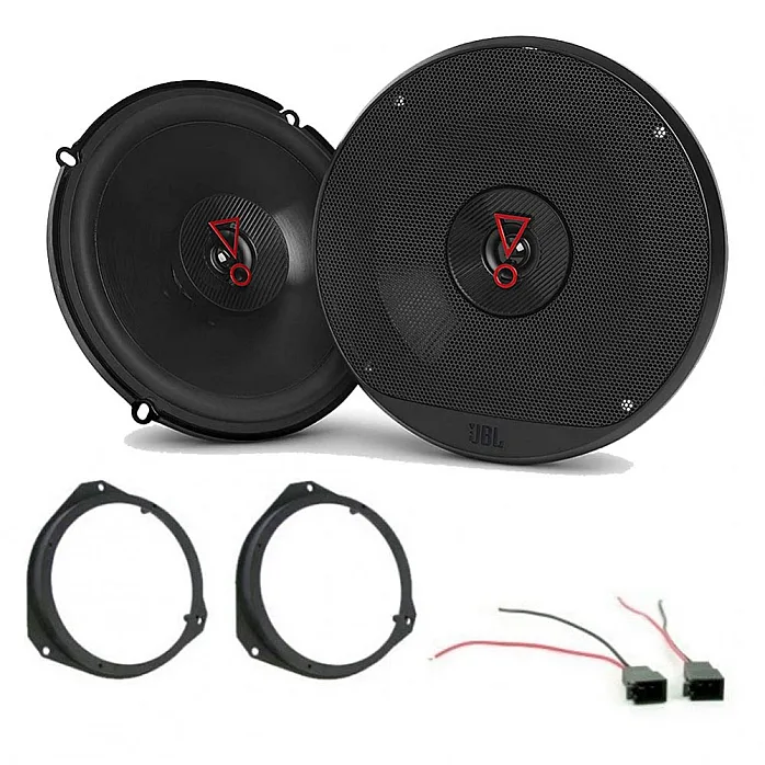 Vauxhall Corsa D 2006-2014 JBL 6.5" Front Door Coaxial Speaker Upgrade Kit