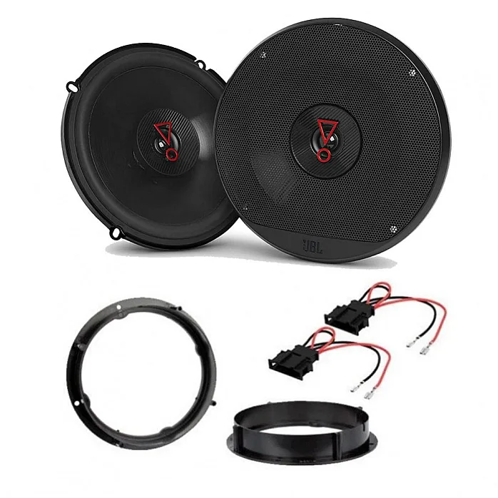 VW Lupo 1998-2005 JBL 6.5" Front/Rear Door Coaxial Speaker Upgrade Kit