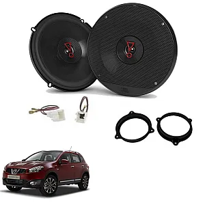 Nissan Qashqai 2007-2012 JBL 6.5" Rear Door Coaxial Speaker + Wiring Upgrade Kit