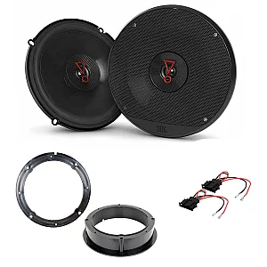 Volkswagen JBL 6.5" Front or Rear Door 2 Way Coaxial Speaker Upgrade Kit