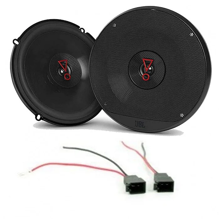 VW Polo 6N2 1999 - 2003 JBL 6.5" Front Door Coaxial Speaker Upgrade Kit