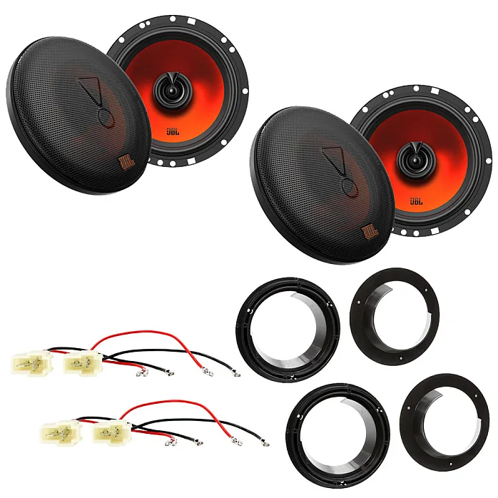 Suzuki Swift 2011 - 2017 JBL 6.5" 2 Way Coaxial Car Front and Rear Door Speaker Upgrade Pack