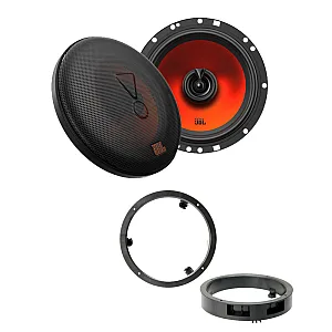Mitsubishi Lancer, Outlander, Mirage JBL 6.5" 2 Way Coaxial Front Door Car Speaker Upgrade Pack