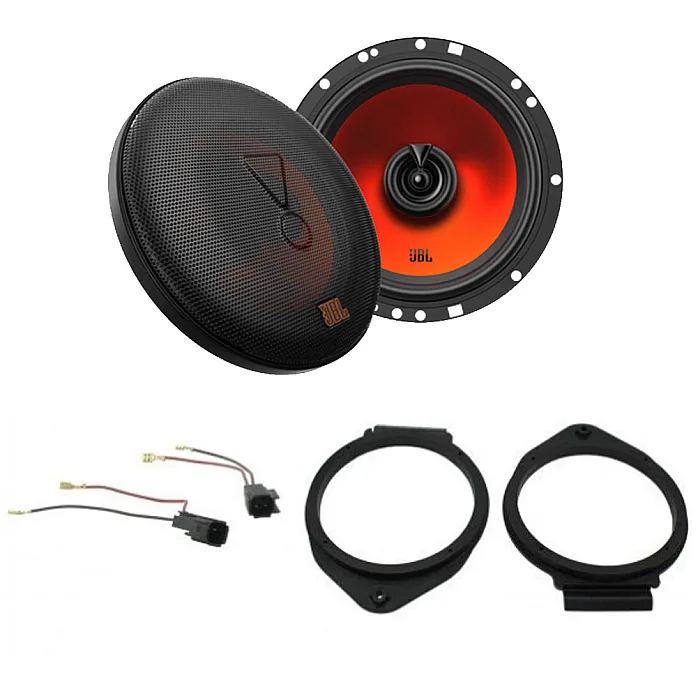 Vauxhall JBL 6.5" 2 Way Coaxial Car Front or Rear Door Speaker Upgrade Pack