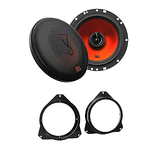 Citroen Berlingo 2008 - 2018 JBL 6.5" 2 Way Coaxial Car Front Door Speaker Upgrade Pack