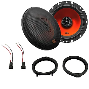 Honda Crosstour 2010 - 2012 JBL 6.5" 2 Way Coaxial Car Front Door Speaker Upgrade Pack