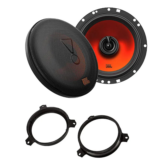 Toyota Aygo, Corolla, RAV4, Yaris. Avensis JBL 6.5" 2 Way Coaxial Car Front Door Speaker Upgrade Pack