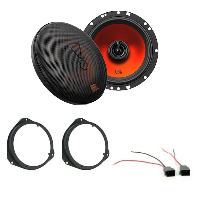 Vauxhall Corsa D 2006-2014 JBL 6.5" 2 Way Coaxial Car Front Door Speakers Upgrade Pack