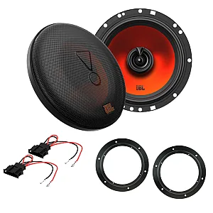 VW Multivan, Sharan, Tiguan, Touran, Transporter JBL 6.5" 2 Way Coaxial Car Front Door Speaker Upgrade Pack