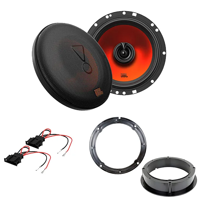 Volkswagen JBL 6.5" 2 Way Coaxial Car Front or Rear Door Speaker Upgrade Pack
