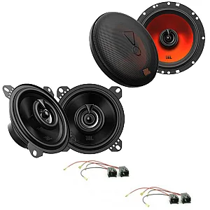 Peugeot 206CC 1998-2012 JBL 4", 6.5" Car Front and Rear Door Speaker Upgrade Pack
