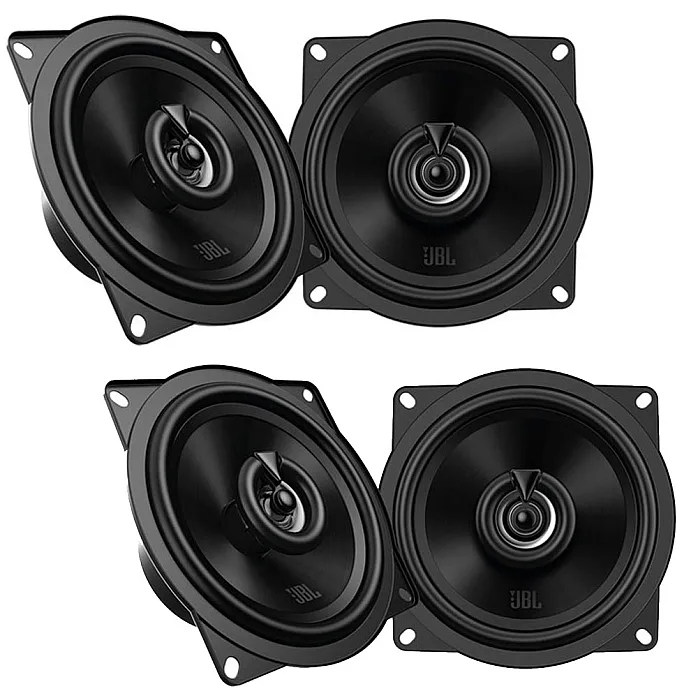 Renault Clio 2 1998 - 2005 JBL 5.25" 2 Way Coaxial Car Front Door, Rear Panel Speaker Upgrade Pack