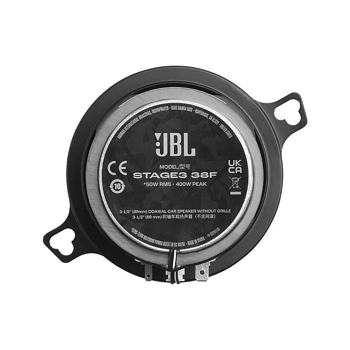 JBL Stage3 38F 3.5" (89mm) Coaxial Car Speakers 50W RMS