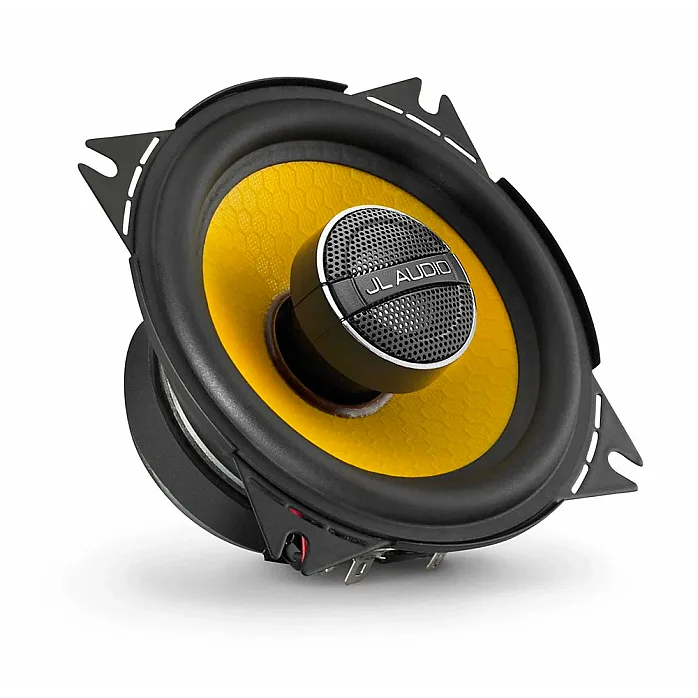 JL Audio C1-400x 4" 10cm 2-Way Car Coaxial Speakers With Sound Deadening Sheet