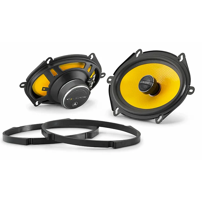 JL Audio C1-570X 5 x 7" / 6 x 8" 2-Way Car Coaxial Speaker System With Sound Deadening Sheet