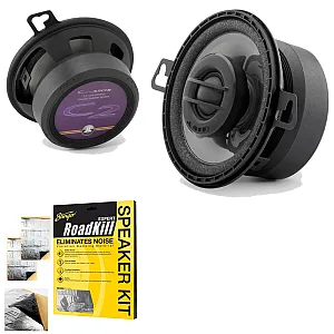 JL Audio C2-350X 3.5" (9cm) 2-way Car Coaxial Speaker System With Sound Deadening Sheet