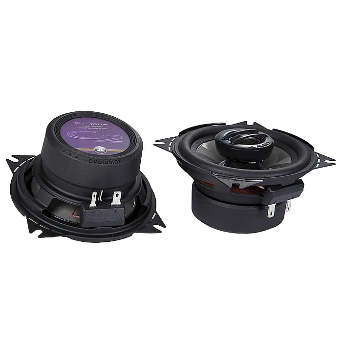 JL Audio C2-400x 4" 10cm 2-Way Car Coaxial Speakers System With Sound Deadening Sheet