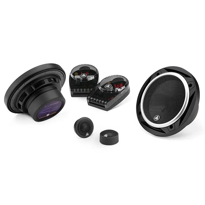 JL Audio C2-600 C2 Series 6" (15cm) 2-Way Car Component Speaker System - Pair With Sound Deadening Sheet