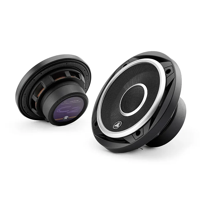 JL Audio C2-600x C2 Series 6" (15cm) 2-Way Car Door Coaxial Speaker System 60W RMS Pair With Sound Deadening Sheet