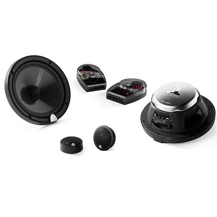 JL Audio C3-650 Evolution C3 Series 6.5" (16.5cm) 2 Way Convertible Component/Coaxial Speaker System With Sound Deadening Sheet