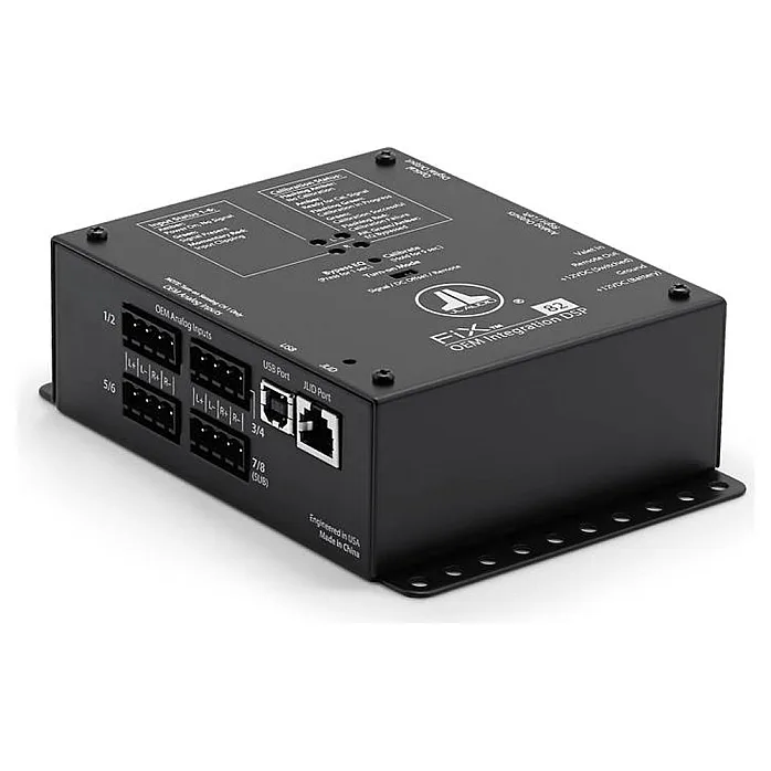 JL Audio FiX-82 Sound processor for Adding Amps and Speakers to a Factory System - 8ch Input, 2ch Outputs