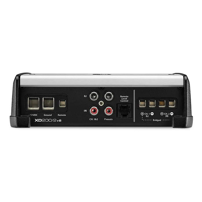 JL Audio XD200/2v2 2 Channel Class D Full-Range Car Amplifier, 200W